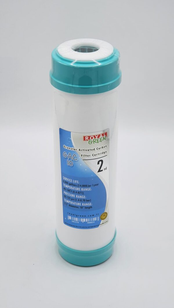 Housing Tipi 10 inc GAC10 Royal Green Karbon Filtresi