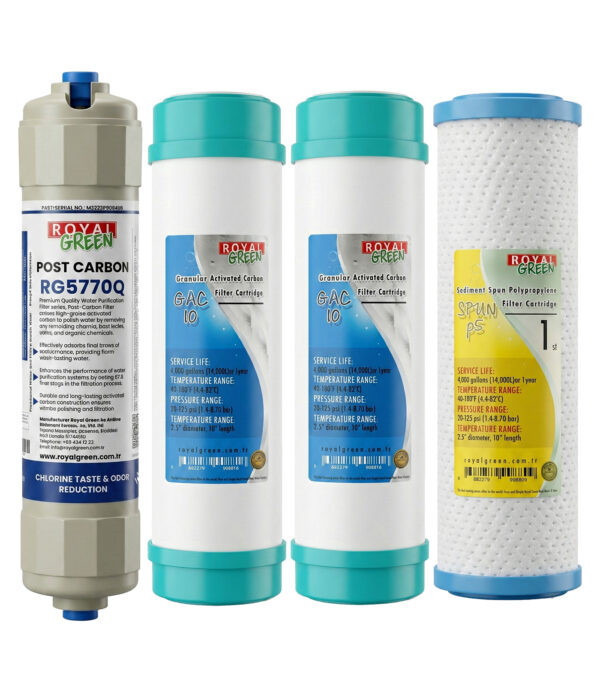 4'lü Housing Filtre Seti