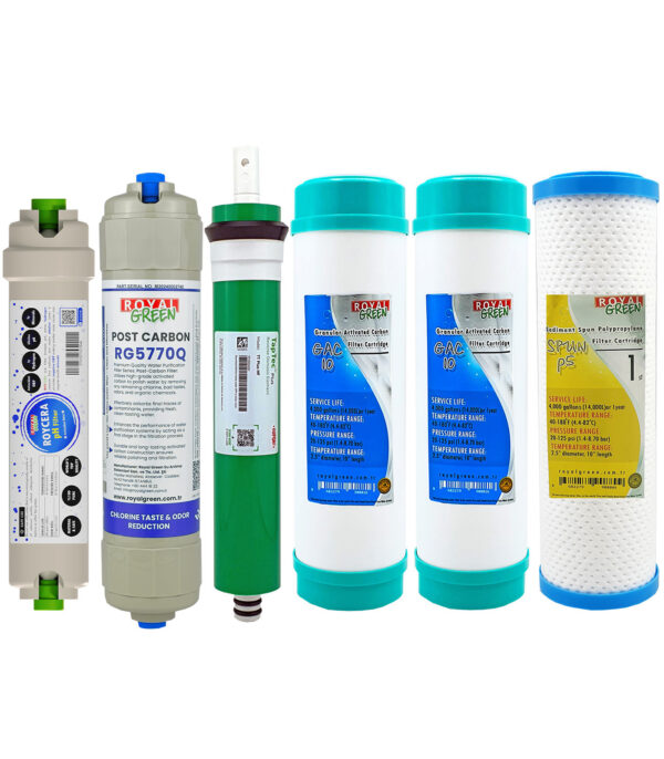 Housing 6'lı Filtre Seti TAPTEC Membranlı