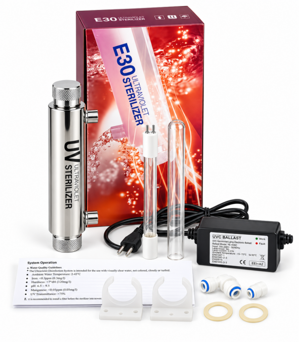 Ozmoz Uv Seti 1 GPM Ultraviole Filtre