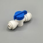 1/4" Hortum - 3/8" Hortum Quick Plastik Vana