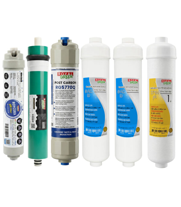 inline 6'lı Filtre Seti