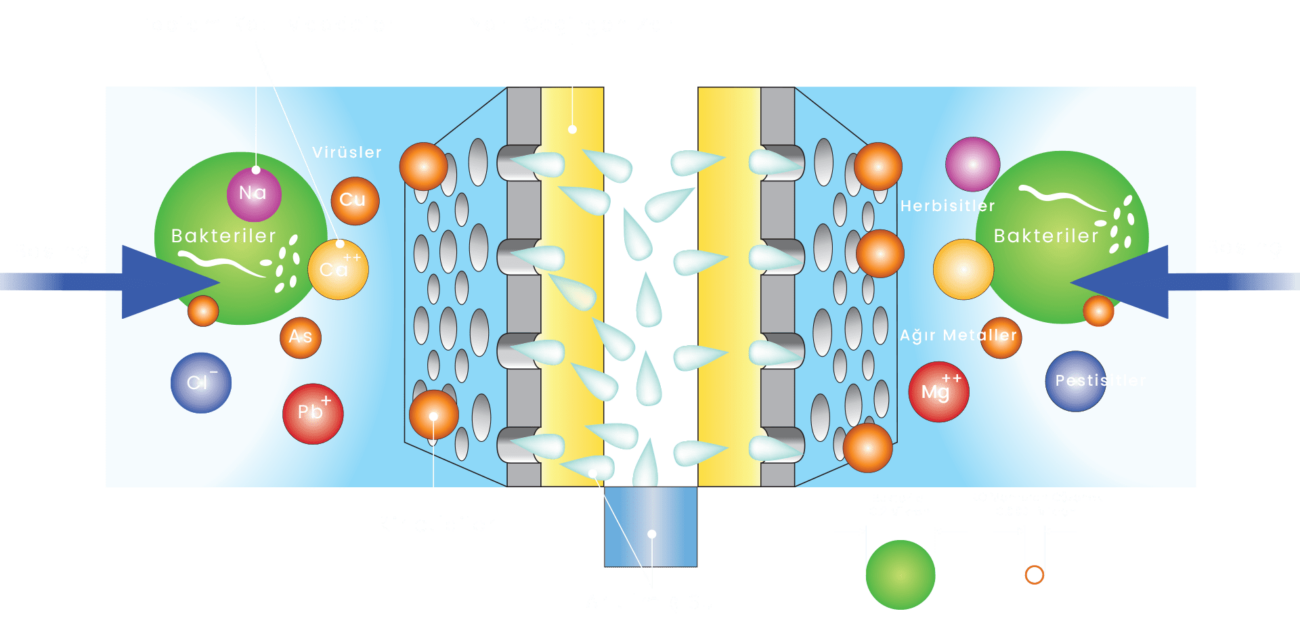 Membran Filtre İyon Reddi