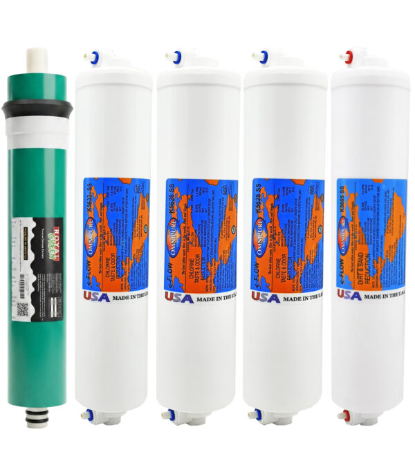 Omnipure 5 li Filtre Seti Royal Green Membranlı