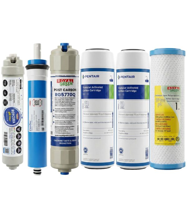 Pentair 6'lı Filtre Seti Housing Tipi Filmtec Membranlı