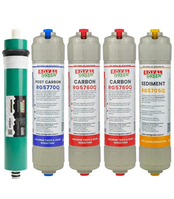 Royal Green 5'li İnline Filtre Seti