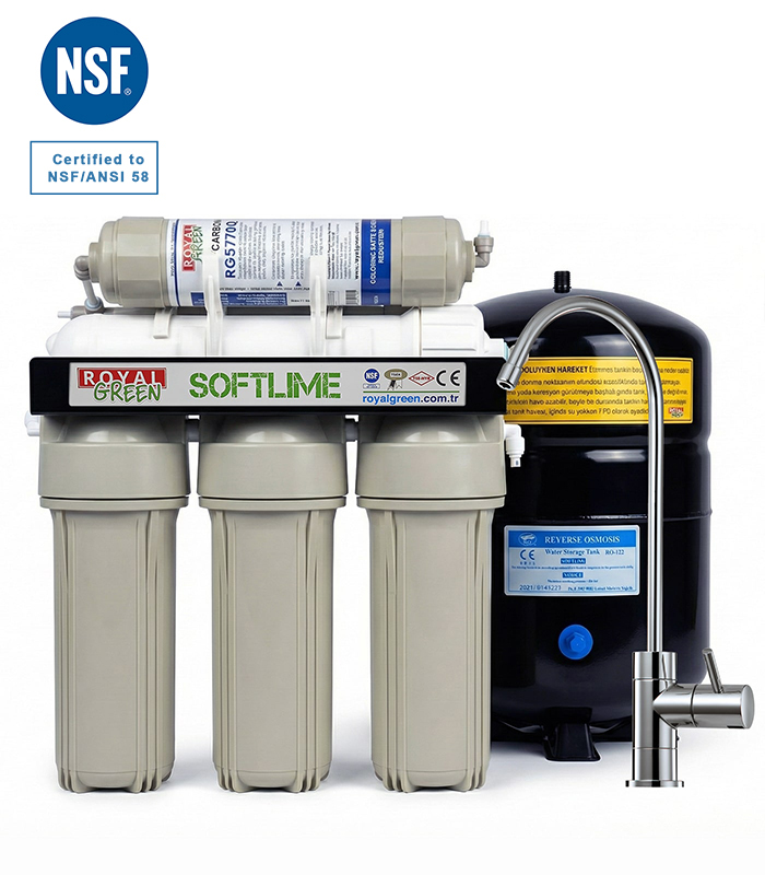 Softlime Su Arıtma Cihazı NSF Sertifikalı